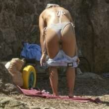Vanessa White en bikini à Majorque