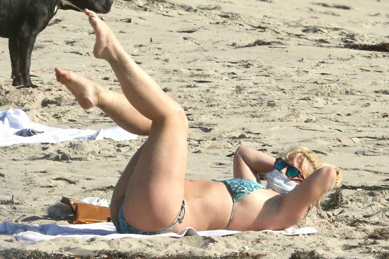 Britney Spears en bikini à Malibu