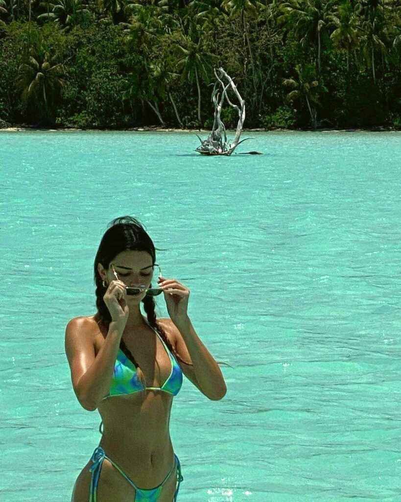 Kendall Jenner en bikini