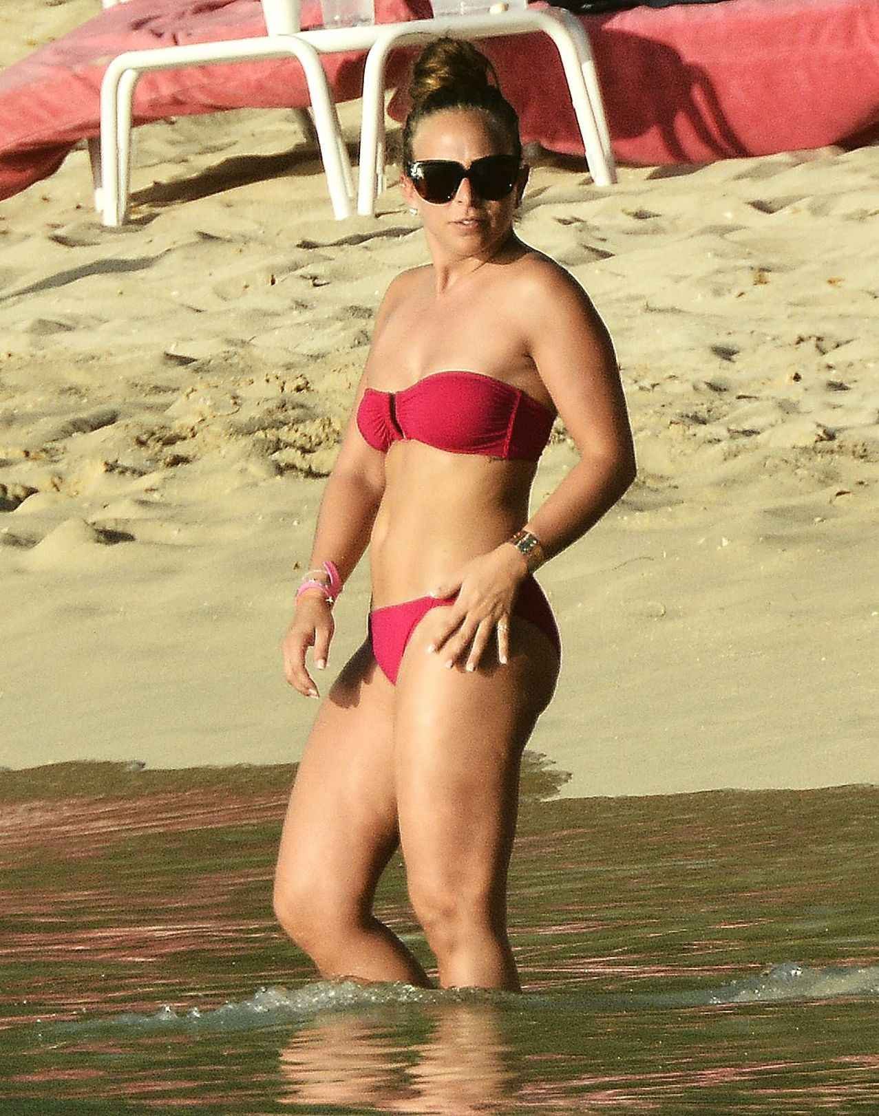 Chloe Green en bikini à La Barbade
