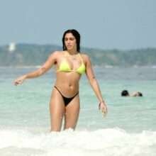 Lourdes Leon en bikini à Tulum