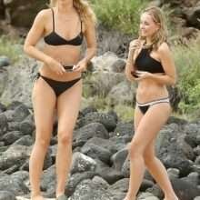 Maria Sharapova en bikini à Hawaii