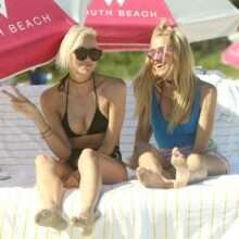 Miriam et Olivia Nervo en bikini à Miami