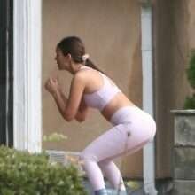 Victoria Justice fait son sport en leggings