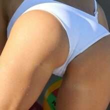 Larsa Pippen en maillot de bain à Miami Beach