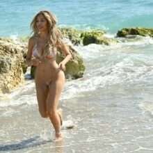 Farrah Abraham dans un mini bikini à Palm Beach
