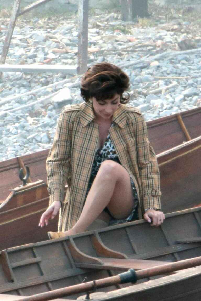 Sous la jupe de Lady Gaga au Lac de Côme