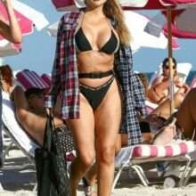 Larsa Pippen exhibe ses grosses fesses à Miami Beach