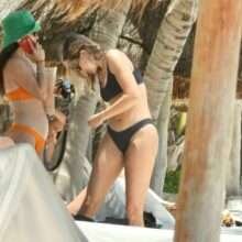 Brandi Cyrus en bikini au Mexique