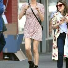 Diane Kruger en mini-jupe à New-York