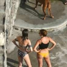 Emma Watson en bikini à Positano, toutes les photos