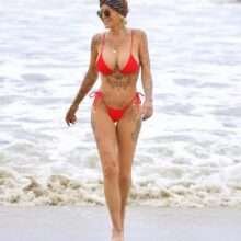 Tina Louise en bikini à Venice Beach