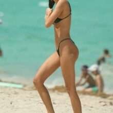 Debbie Saint-Pierre en bikini à Miami