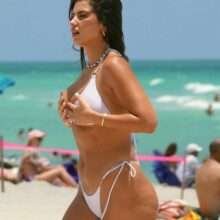 Jehona Dreshaj en bikini à Miami