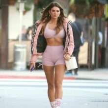 Zita Vass sexy en leggings à Beverly Hills