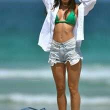 Anna Louise en bikini à Miami