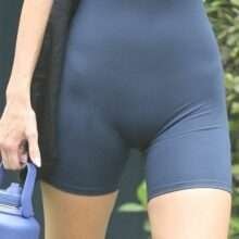 Kendall Jenner sexy en leggings