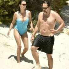 Penelope Cruz en maillot de bain en Italie