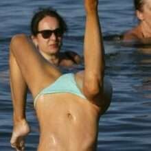 Christine Quinn en bikini à Taormina