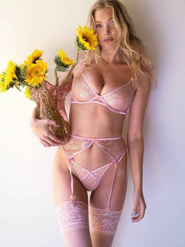 Elsa Hosk en lingerie sexy pour Victoria's Secret