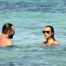 Irina Shayk en bikini à Ibiza
