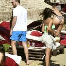Jessica Ledon en bikini à Mykonos