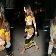 On voit les seins de Kendall Jenner à New-York