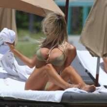 Melissa Castagnoli en bikini à Miami