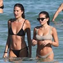 Thylane Blondeau en bikini à Miami