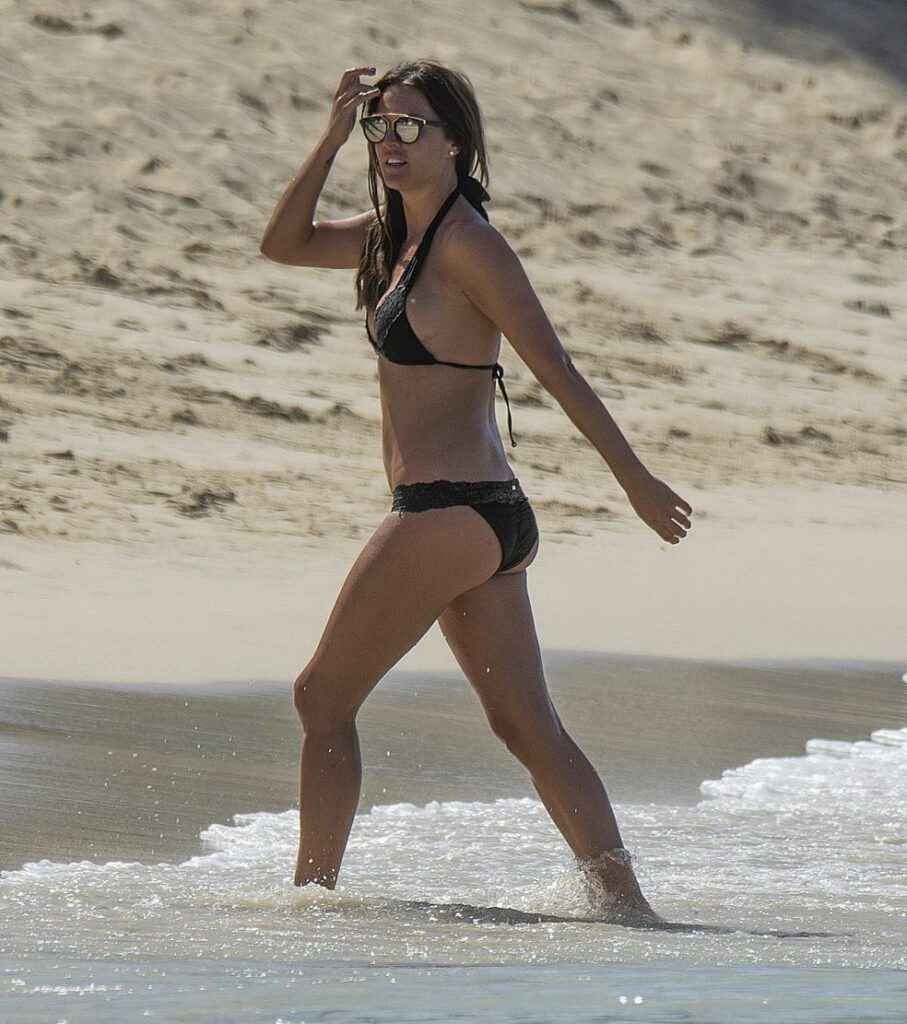 Danielle Lloyd avec un petit bikini