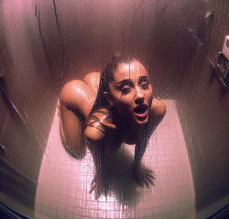 Ariana Grande sous la douche