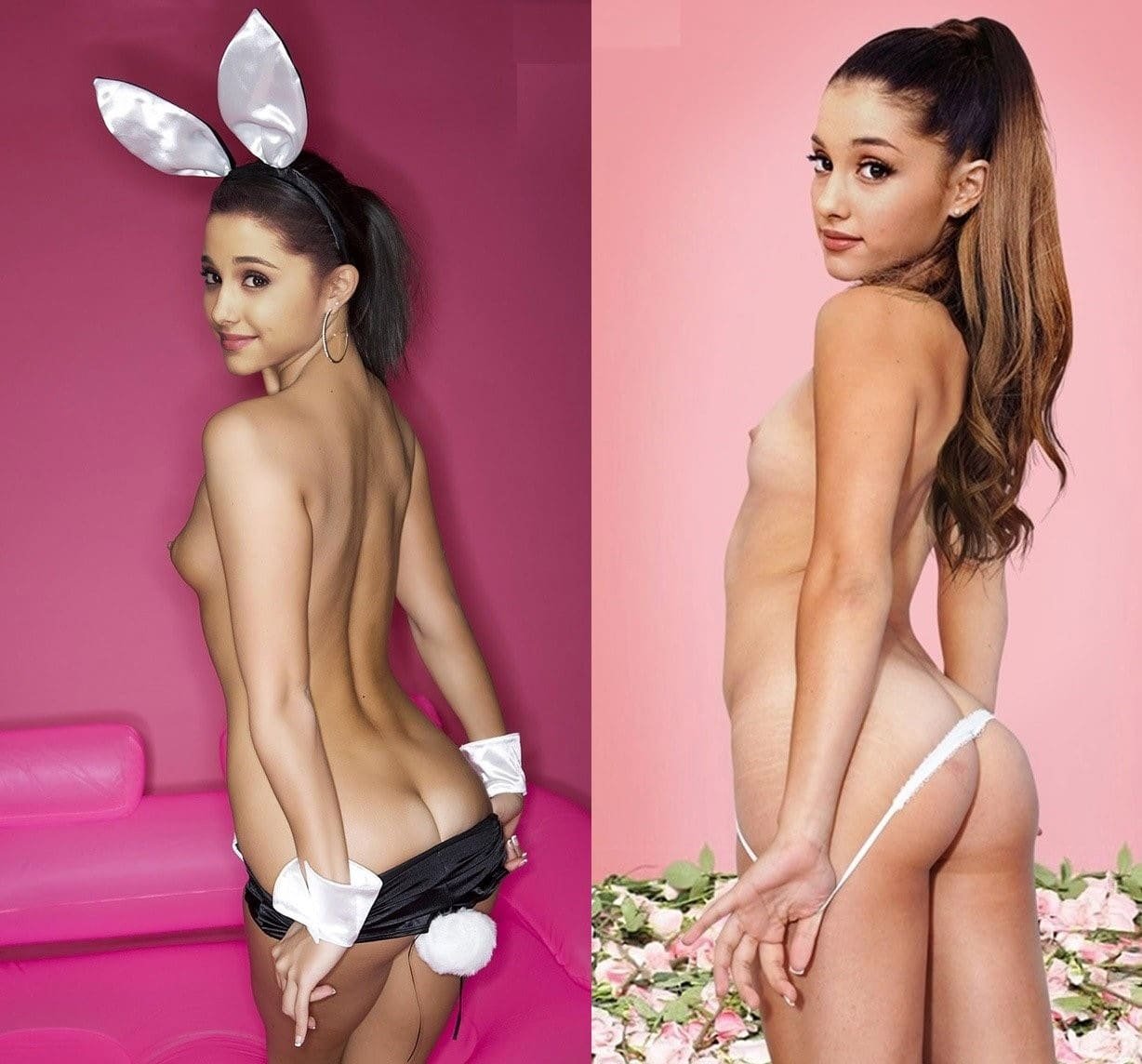 Ariana Grande montre son corps