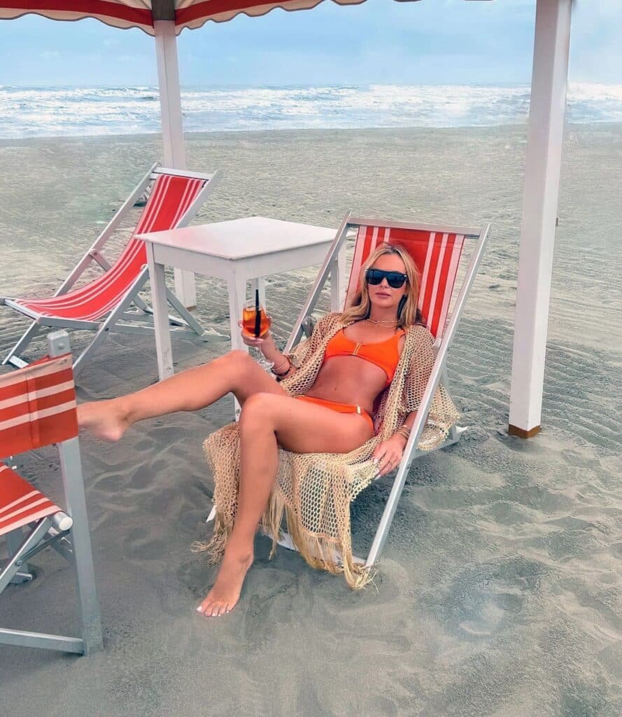 Amanda Holden en bikini